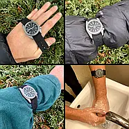 Ремінець B-Type Elastic Stretch bertucci #338 - Expeditionary Orange w/ matte hardware, 7/8" - 22 mm size for A-2, A-3, A-6 & B-1, фото 2