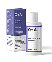 Тонер для обличчя з гліколевою кислотою Q+A Glycolic Acid Daily Toner, фото 3
