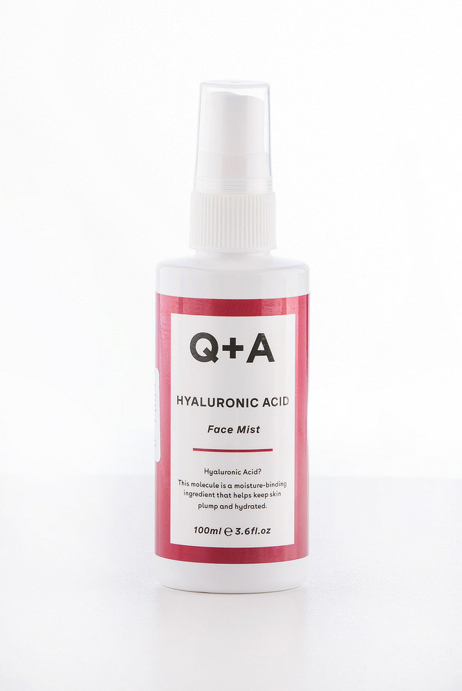 Зволожуючий спрей для обличчя з гіалуроновою кислотою Q+A Hyaluronic Acid Face Mist, фото 1