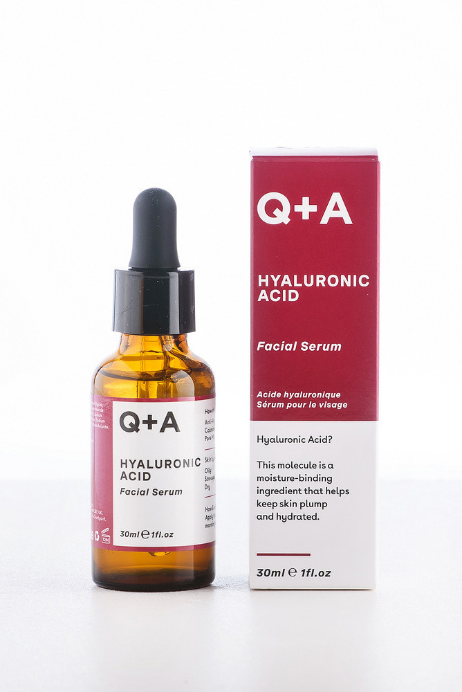 Сироватка для обличчя з гіалуроновою кислотою Q+A Hyaluronic Acid Facial Serum, фото 1