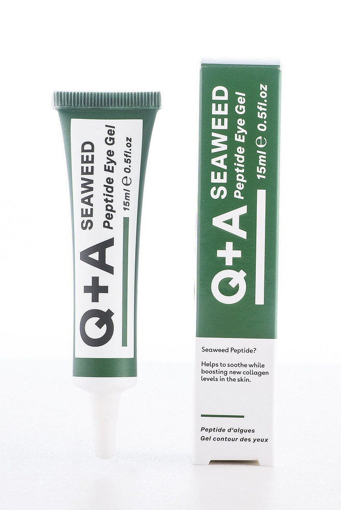 Гель для зони навколо очей Q+A Seaweed Peptide Eye Gel, фото 1
