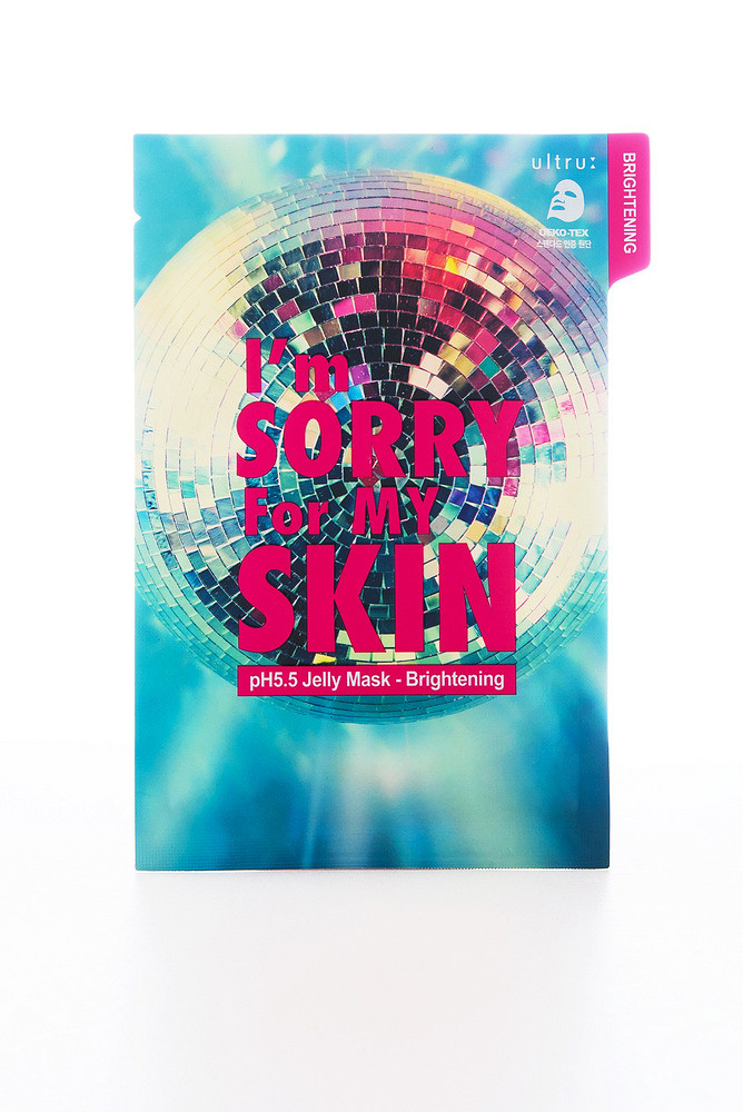 I'm Sorry For My Skin Jelly Mask Brightening Освітляюча тканина, фото 1