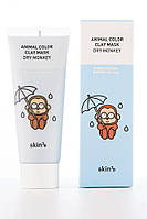 Увлажняющая глиняная маска для лица Skin79 Animal Color Clay Mask Dry Monkey (70 мл) (8809393404400)