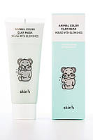 Очищающая глиняная маска для лица Skin79 Animal Color Clay Mask Mouse With Blemishes (70 мл) (8809393404424)