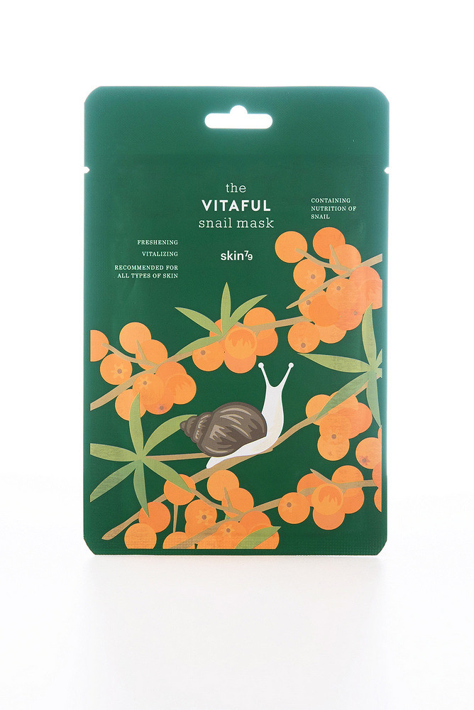 Skin79 The Vitaful Snail Mask Зволожувальна маска для обличчя з муцином равлика