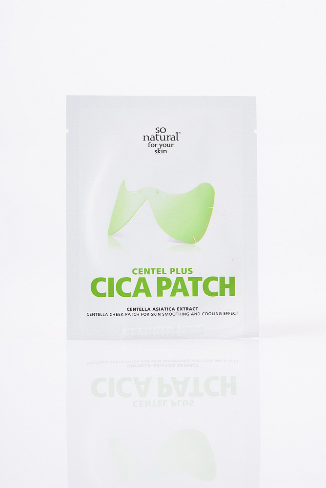 SO NATURAL Centel Plus Cica Patch Заспокійлива локальна маска для зони щік (8 809 263 876 580)