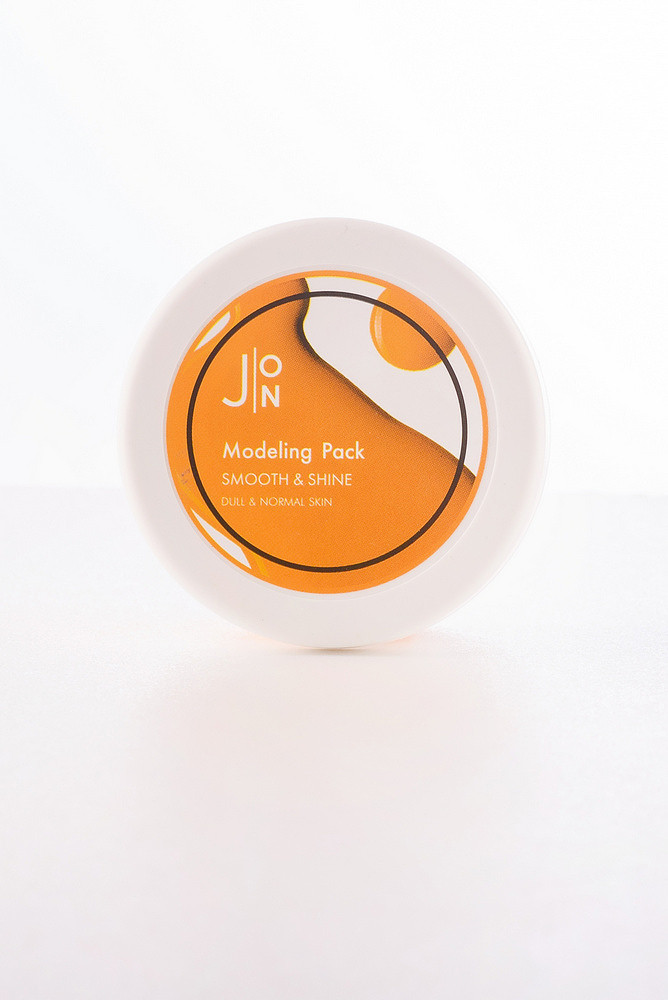 J:ON SMOOTH & SHINE MODELING PACK Альгінатна маска для надання гладкості та сяйва шкіри обличчя (8809175179755)