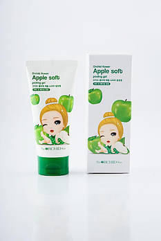 Гель-пілінг для обличчя з екстрактом яблука корейський The Orchid Skin Orchid Flower Apple Soft Peeling Gel