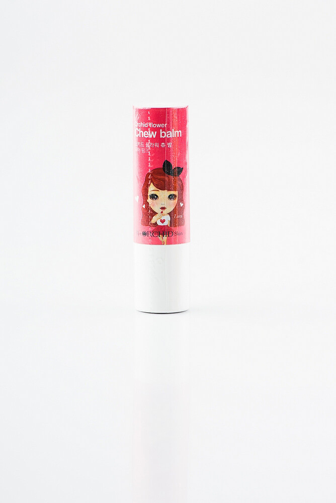 Бальзам для губ зволожуючий The Orchid Skin Orchid Flower Chew Balm Pure Pink