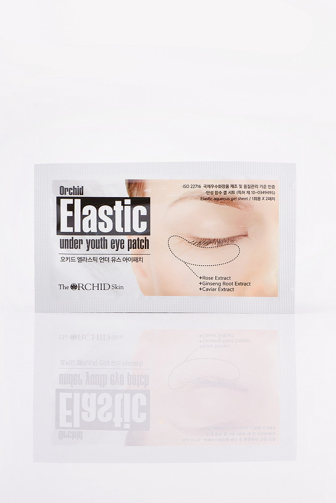 Патчі під очі з ліфтинг-ефектом The Orchid Skin Orchid Flower Elastic Under Eye Youth Eye Patch, фото 1