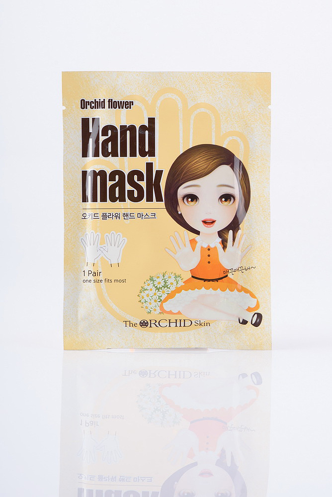 The Orchid Skin Orchid Flower Hand Mask Sheet Волога маска-перчатки для рук