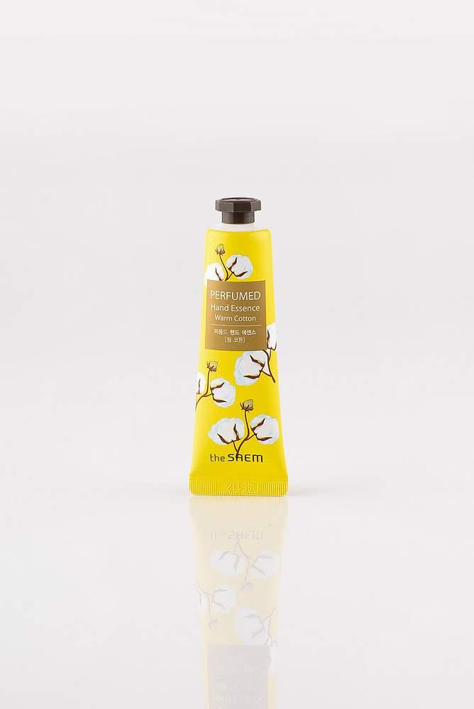 The Saem Perfumed Hand Essence Warm Cotton Парфумована есенція для рук з екстрактом бавовни, фото 1