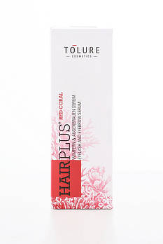 Органічна сироватка для росту вій і брів Tolure Cosmetics Hairplus Red Coral (3 мл)