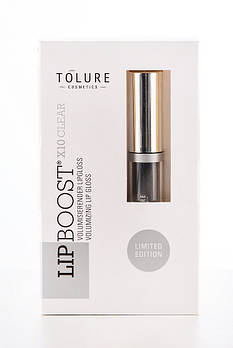 Поживний блиск для губ з ефектом збільшення Tolure Cosmetics Lip Boost X10 Clear