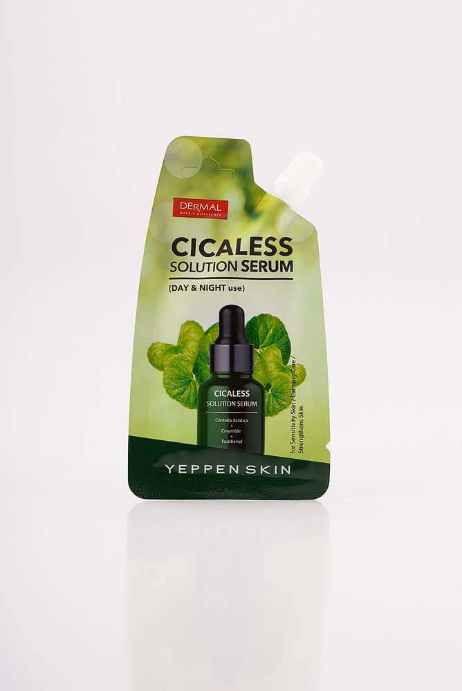 Поживна сироватка для проблемної та чутливої шкіри обличчя YEPPEN SKIN Cicaless Solution Serum 20 г