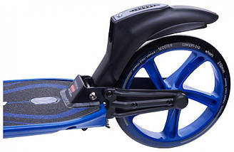 Самокат Maraton Concept Blue міський два амортизатори поліуретанові колеса, фото 5