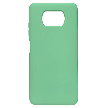 Чохол Full Silicone Case для Poco X3 / X3 Pro Mint