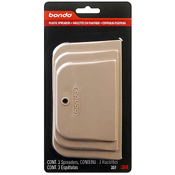 Шпателі пластикові 3M Bondo, 3 шт Комплект