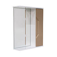 Підвісна шафка з дзеркалом Satin 60 карамель браш DMB