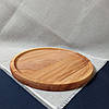 Дошка для подачі страв кругла двостороння з ясеня, фото 5