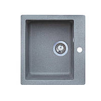 Мийка гранітна Barni сірий металік 45,5х49 DMB