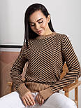 Жіночий светр у полоску (в кольорах), фото 2