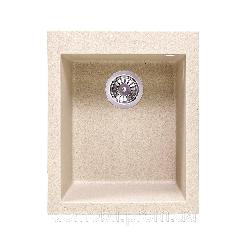 Мийка гранітна Kruze 50х41 бежева DMB, фото 1
