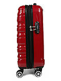 Валіза Airtex ручна поклажа S полікарбонат червона55х36х20см/35л/2.4кг, фото 4