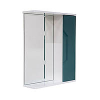 Підвісна шафка з дзеркалом Satin 60 Зелений лід DMB