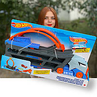 Хот Вилс Автовоз с петлей Hot Wheels Stunt & GoTrack Set (GCK38)