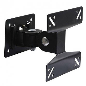 Кронштейн для телевізора LCD Wall Mount F01 14"-24" із нахилом | Кріплення настінне для ТВ