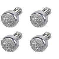 Болти з відбиванням. (бел./бел.) 2+2 метал-хром ."ELEGANT ".(44) **