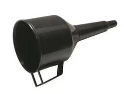 Лійка пластикова пряма лита (метал -а сітка) широкий носикTOMPAR 91001 Польща