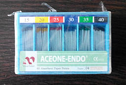 Штифти паперові Aceone-Endo 0.4 No 15-40