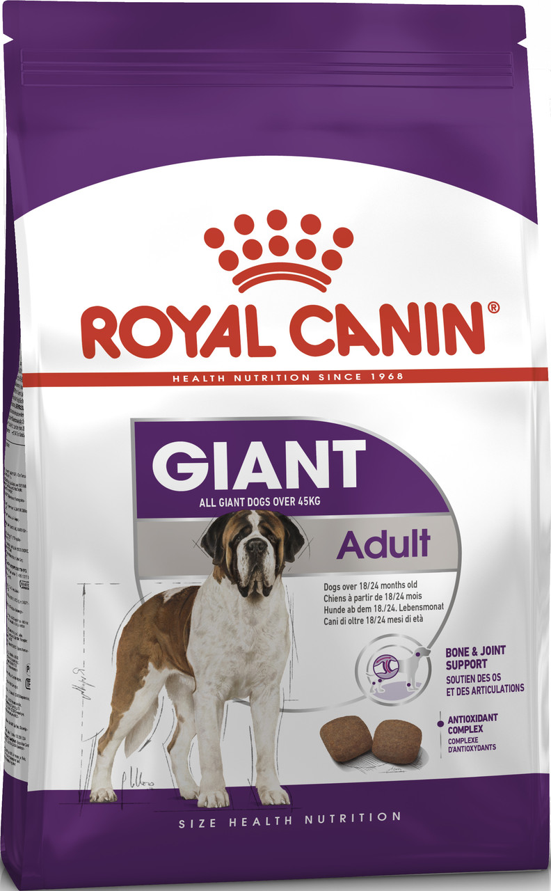 Корм для дорослих собак ROYAL CANIN GIANT ADULT  4.0 кг