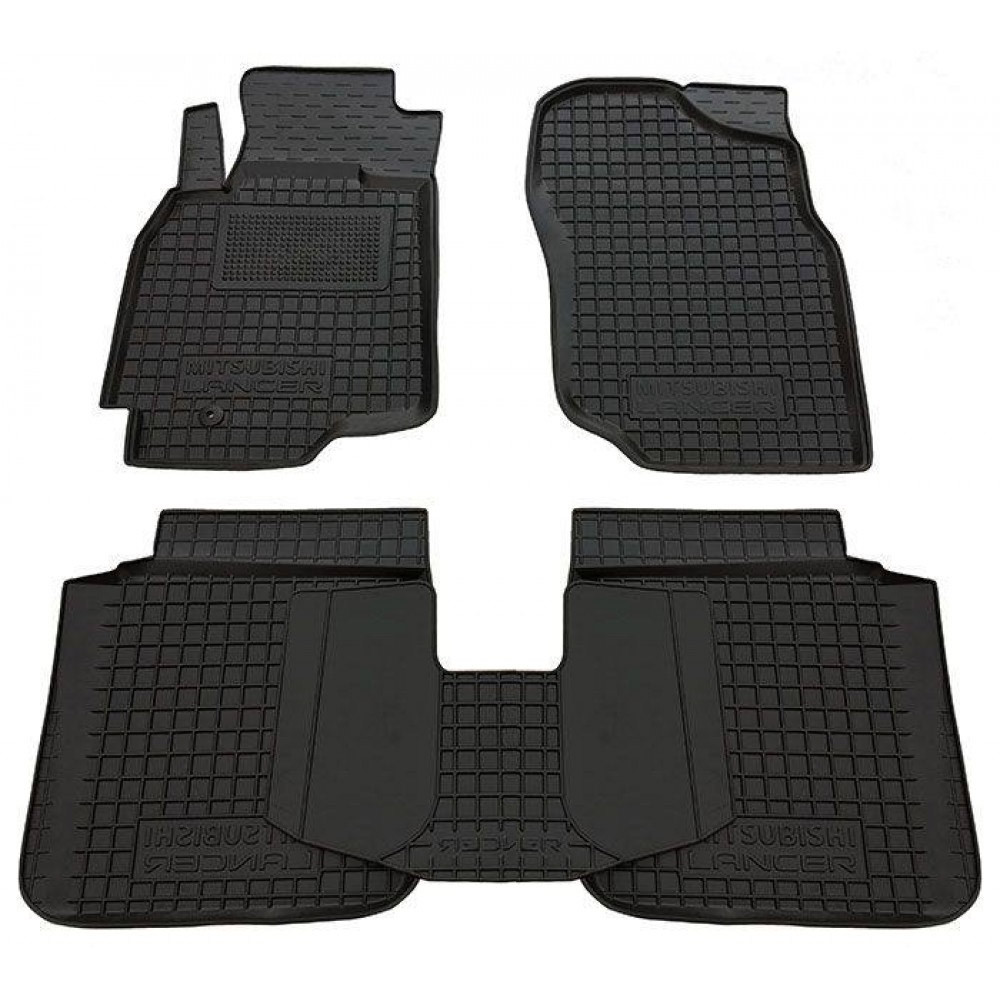 Килимки в салон Mitsubishi Lancer 2003- (5шт) поліуретан Avto-Gumm 11236, фото 1