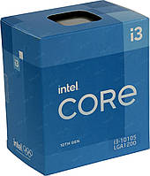 Процессор Intel Core i3-10100 4*3.6 ГГц 6M LGA1200 65W box (BX8070110100)