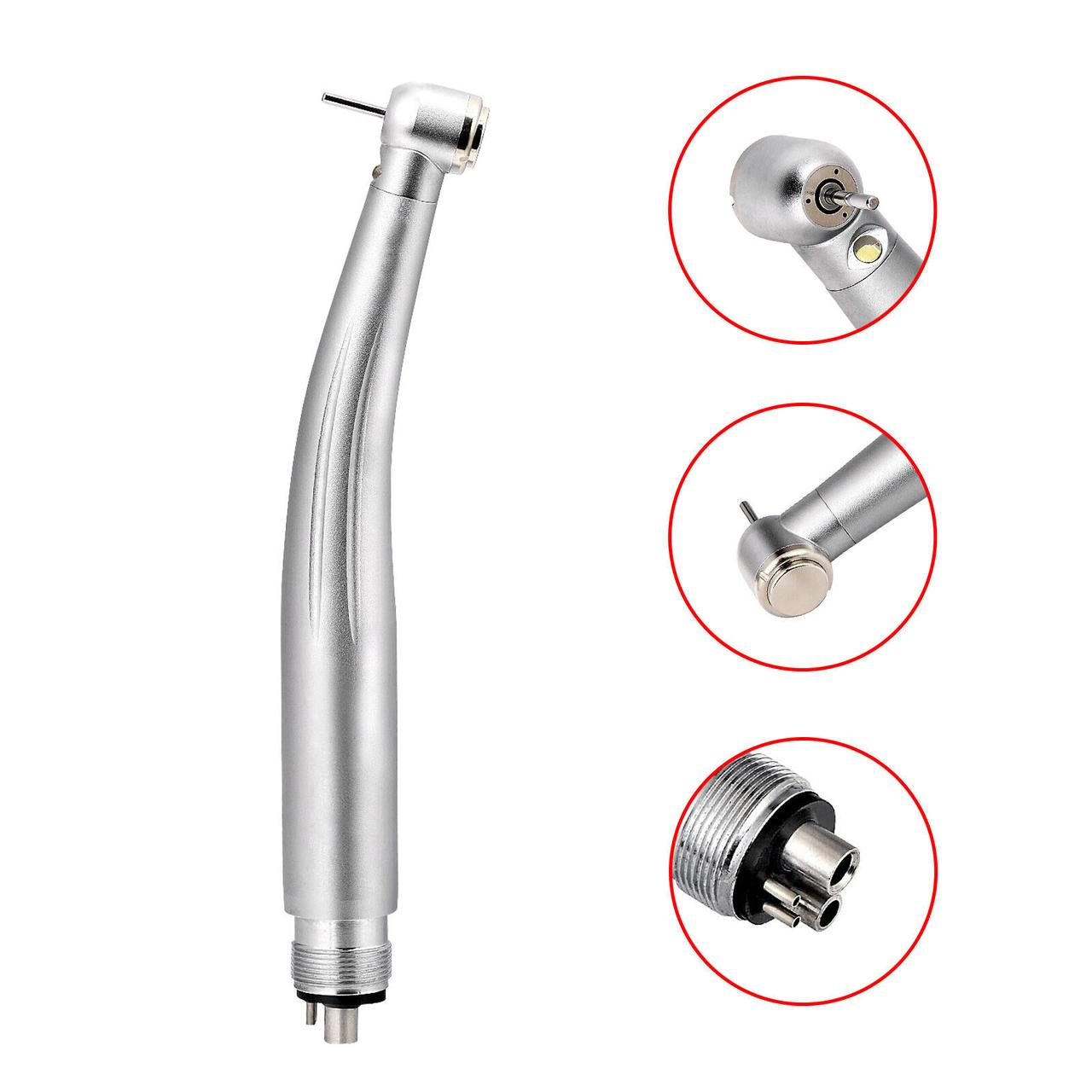 Стоматологічний Терапевтичний турбінний наконечник з світлом LED More Fast, фото 1