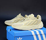 Чоловічі кросівки Adidas Ozelia Beige, бежеві кросівки адідас озелія, фото 3