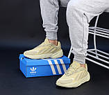 Чоловічі кросівки Adidas Ozelia Beige, бежеві кросівки адідас озелія, фото 6