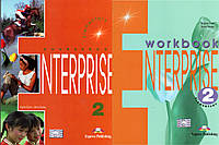 Підручник та зошит Enterprise 2 Elementary Coursebook and workbook