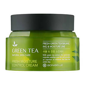 Крем для обличчя BONIBELLE Green Tea Fresh Moisture Control 80 мл Enough