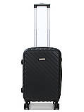 Валіза ручна поклажа S чорна 58х39х23см/40л/2.7кг/Madisson 03403, фото 2
