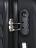 Валіза ручна поклажа S чорна 58х39х23см/40л/2.7кг/Madisson 03403, фото 8