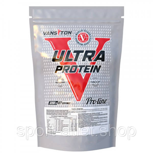 Протеїн Vansiton Ultra Protein, 3.2 кг - Вишня, фото 1