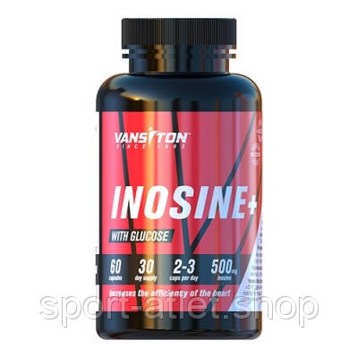 Натуральна добавка Vansiton Inosine, 60 капсул, фото 1