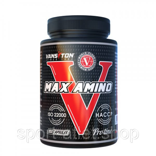 Амінокислота Vansiton Max Amino, 300 капсул