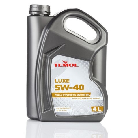 Моторне масло для Mercedes-Benz/Volkswagen 5W-40 MB229.3/VW 502 00 VW 505.00 TEMOL Luxe 4л (T-L5W40-4L), фото 1