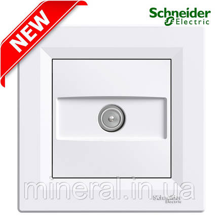 Розетка TV прохідна Schneider Electric Asfora 8дб білий EPH3200321, фото 1