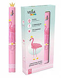 Ультразвукова зубна щітка Vega VK-500 pink для дітей гарантія 1 рік, фото 3